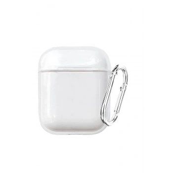 Airpods 2 (2.nesil) Hang Kılıf - Şeffaf