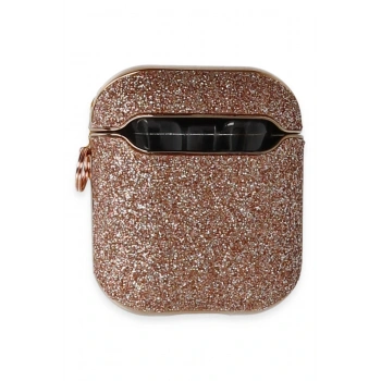 Airpods 2 (2.nesil) Spell Simli Kılıf - Rose Gold