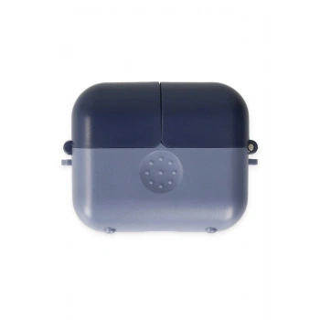 Airpods 3 (3.nesil) Basmalı Kılıf - Mavi-Lacivert