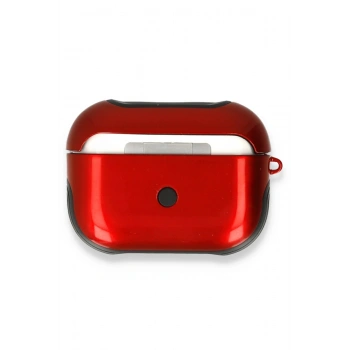 Airpods Pro (1.nesil) 3in1 Kılıf - Kırmızı