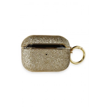 Airpods Pro (1.nesil) Spell Simli Kılıf - Gold