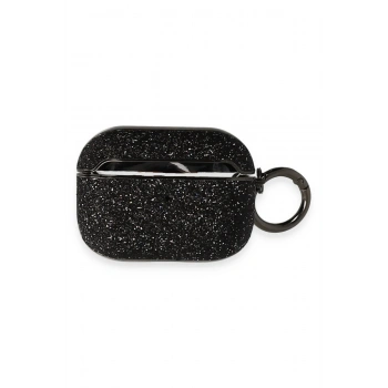 Airpods Pro 2 (2.nesil) Spell Simli Kılıf - Siyah