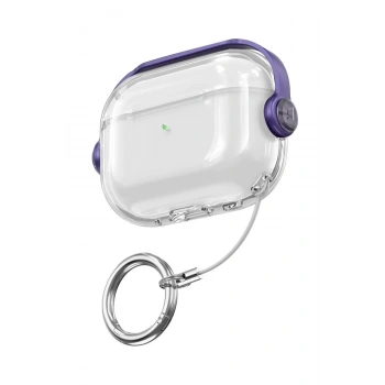 Airpods Pro 3 (3.nesil) Tema Kılıf - Mor