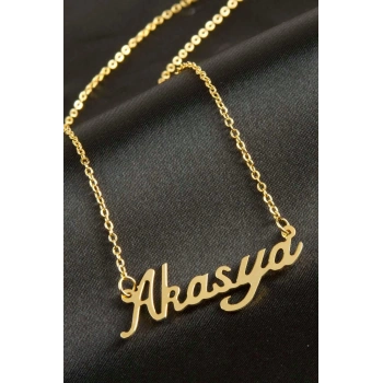 Akasya isimli kolye (Kişiye Özel)