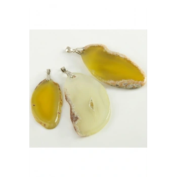 Akik Doğaltaş Kolye Ucu