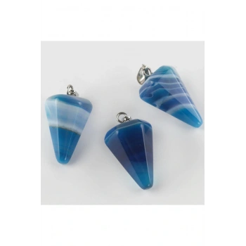 Akik Pandül Doğaltaş Kolye Ucu