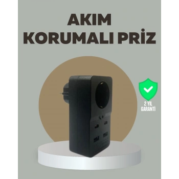 Akıllı Akım Dengelemeli Priz 2500w 4 Usb Type C Çıkışlı