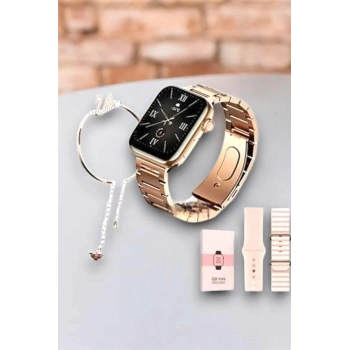 Akıllı Saat Kadınlara Uyku Ve Sağlık Takibi Yapabilen Bileklik Hediyeli