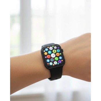 Akıllı Saat Yeni Nesil Android Ve İos Uyumlu Titreşim Modlu Alarm Kronometre