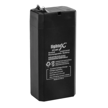 AKÜ 4 VOLT 0.8 AMPER LIGHTEX LT-407 (4887)