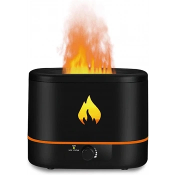 Alev Desenli 2 Lt Su Hazneli Ultrasonik Buhar &amp; Sessiz Çalışma Hava Nemlendirici (4887)