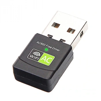 Ally Çift Bant 600 Mbps 2.4 Ghz +5 Ghz Usb Kablosuz Wifi Adaptör