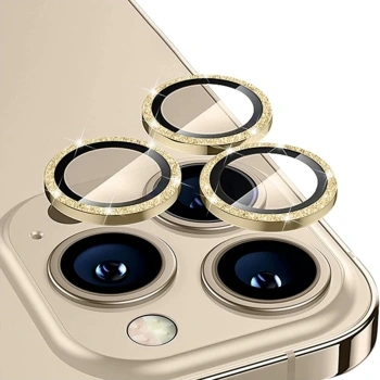 Ally İphone 14 Pro-14 Pro Max Diamond Taş İşlemeli Alüminyum Alaşımlı Kamera Lens Koruyucu