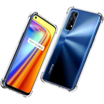 Ally Oppo Realme 7 Anti-drop Silikon Kılıf Shockproof Kılıf