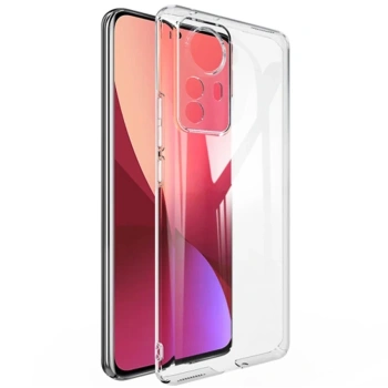 Ally Xiaomi 12 Pro Kılıf Kamera Korumalı Ultra İnce Şeffaf Silikon Kılıf