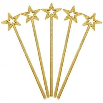 Altın Renk Yıldız Peri Asası