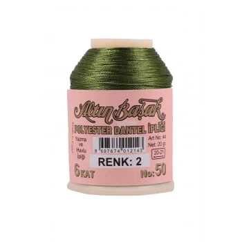 Altınbaşak Oya ve Dantel İpi 20 gr -  - No: 002