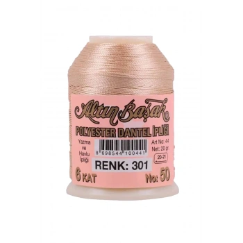 Altınbaşak Oya ve Dantel İpi 20 gr -  - No: 301