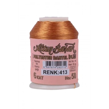 Altınbaşak Oya ve Dantel İpi 20 gr -  - No: 413