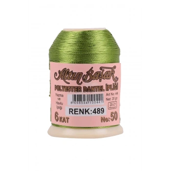 Altınbaşak Oya ve Dantel İpi 20 gr -  - No: 489