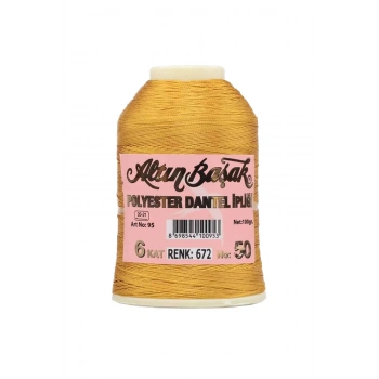 Altınbaşak Oya ve Dantel İpi 20 gr -  - No: 672