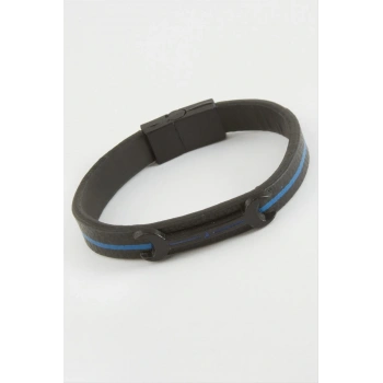 Anahtar Mıknatıslı Suni Deri Bileklik