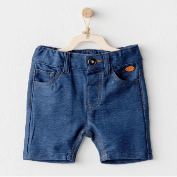 Andywawa AC25939 Casual Bebek Şort İndigo