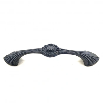 Antika Tarz Dekoratif Pirinç Göz Mobilya Kulbu - 21x127 Mm, Oksit