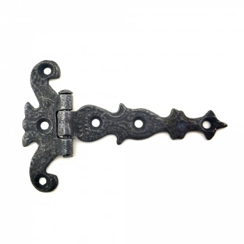 Antika Tarz Dekoratif Pirinç Kuyruklu Kelebek Menteşe - 63x100 Mm, Oksit