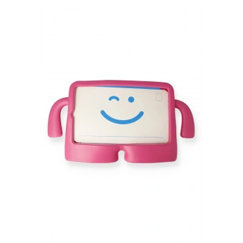 Apple iPad Pro 13 (2024) Karakter Tablet Silikon - Pembe