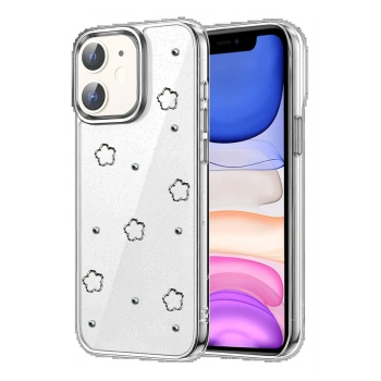 Apple iPhone 11 Fiyonk Desenli Kapak - Desen 3