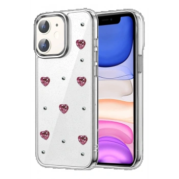 Apple iPhone 11 Fiyonk Desenli Kapak - Desen 4