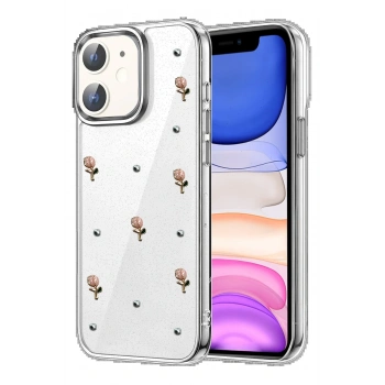 Apple iPhone 11 Fiyonk Desenli Kapak - Desen 5