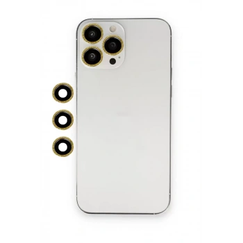 Apple iPhone 12 Pro Max Shine Kamera Lens - Gold