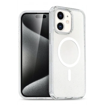 Apple iPhone 12 Star Magsafe Kapak - Şeffaf