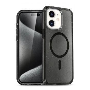 Apple iPhone 12 Star Magsafe Kapak - Siyah