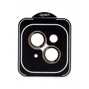 Apple iPhone 13 PVD Metal Kamera Lens - Gold