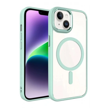 Apple iPhone 14 Terea Magsafe Kapak - Yeşil