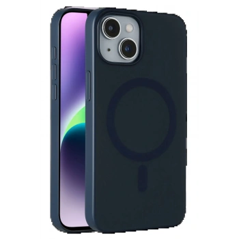 Apple iPhone 14 Tuna PC Slim Magsafe Kapak - Lacivert