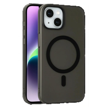 Apple iPhone 14 Tuna PC Slim Magsafe Kapak - Siyah