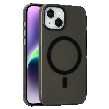 Apple iPhone 14 Tuna PC Slim Magsafe Kapak - Siyah