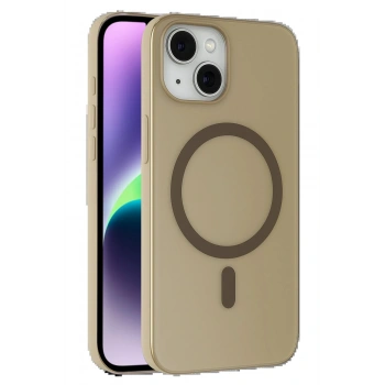 Apple iPhone 14 Tuna PC Slim Magsafe Kapak - Titan Gri