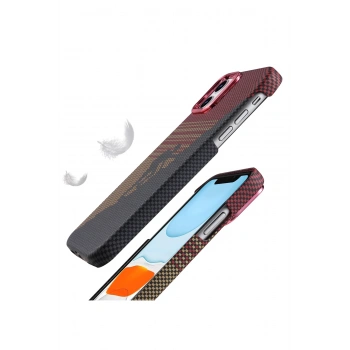 Apple iPhone 14 Vega Magsafe Kapak - Çöl Titanyum