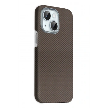 Apple iPhone 14 Volt Magsafe Kapak - Kahverengi