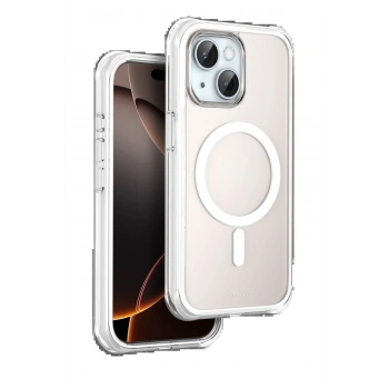 Apple iPhone 15 Hulk Magsafe Kapak - Beyaz