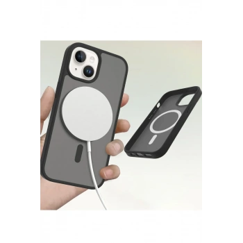 Apple iPhone 15 Jota Magsafe Kapak - Siyah