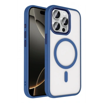 Apple iPhone 15 Pro Max Terea Magsafe Kapak - Lacivert