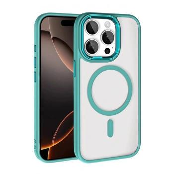 Apple iPhone 15 Pro Max Terea Magsafe Kapak - Yeşil