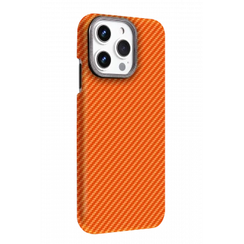 Apple iPhone 15 Pro Max Vega Magsafe Kapak - Turuncu