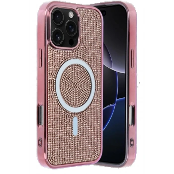 Apple iPhone 16 Pro Helen Magsafe Kapak - Pembe